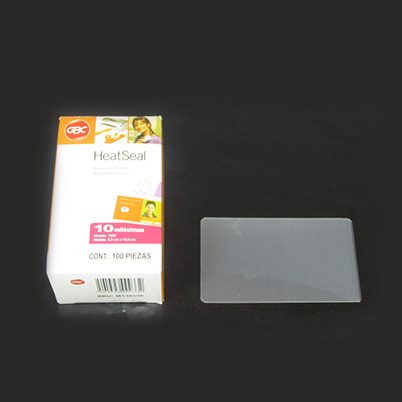 MICA GBC 1206 10 MIL.ETIQ. 6.5X10.8 C/100 M130156           