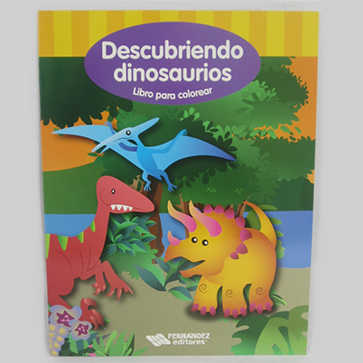 LIBRO DE COLOREAR SERIE DESCUMI DINO 6565D                  
