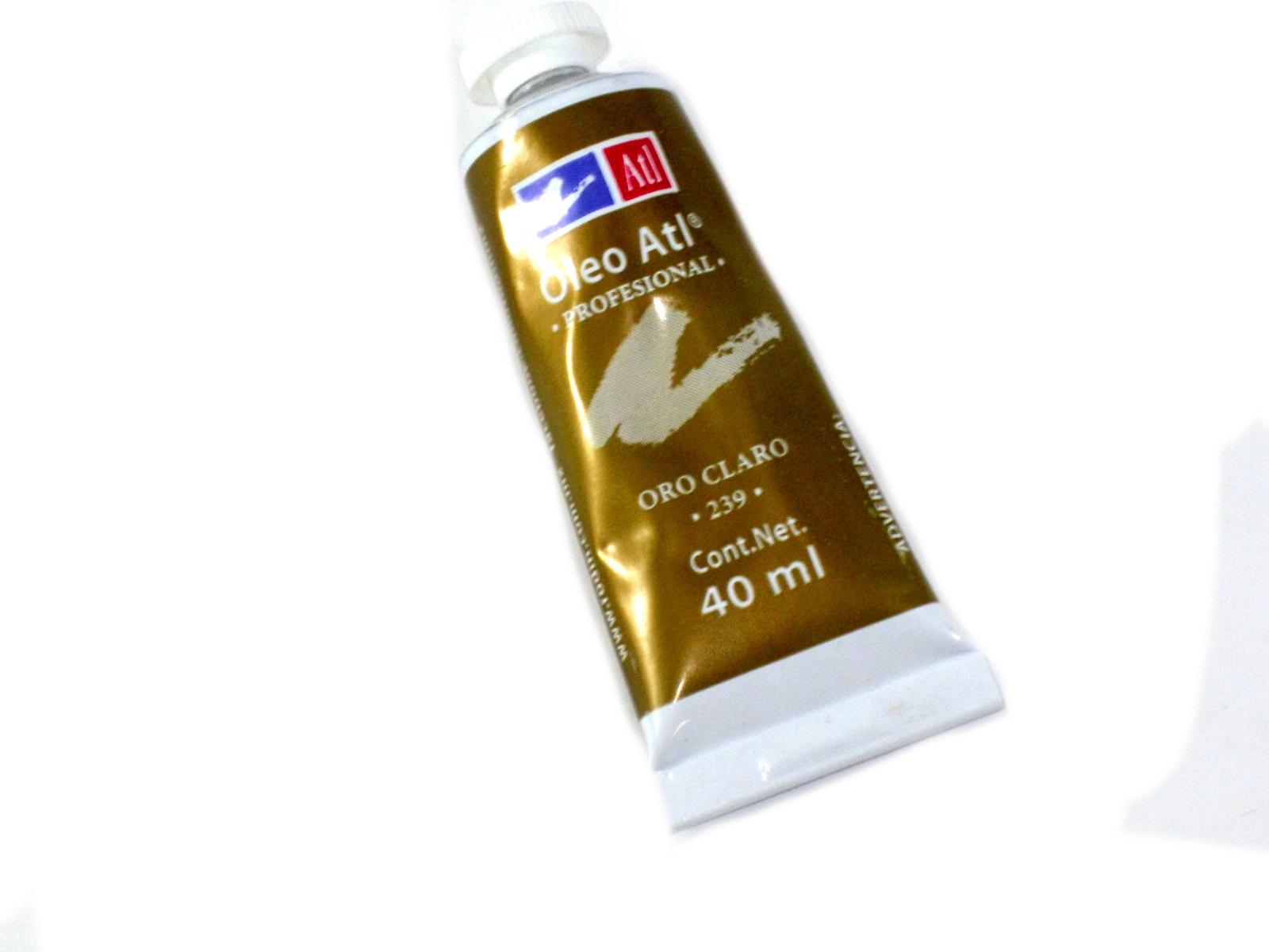 PINTURA PROFESIONAL  OLEO ORO CLARO 239                     