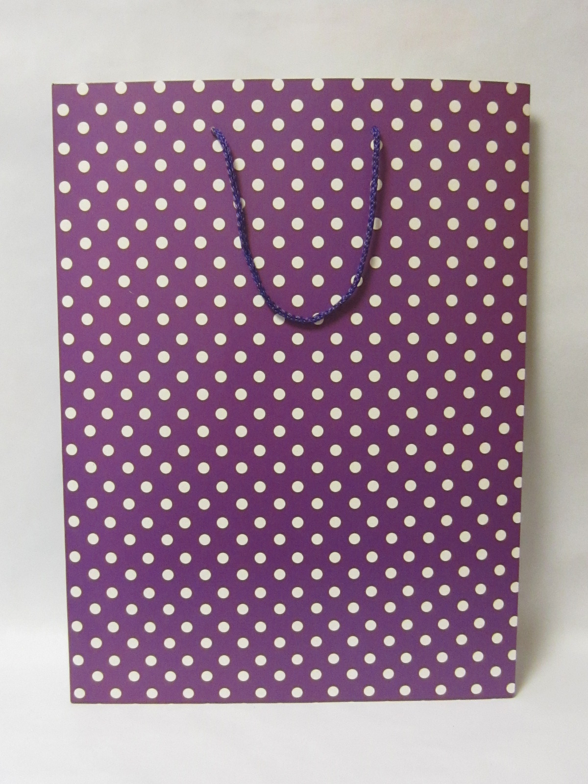 BOLSA REGALO JUMBO MORADO C/CIRCULOS MODELO 4708            