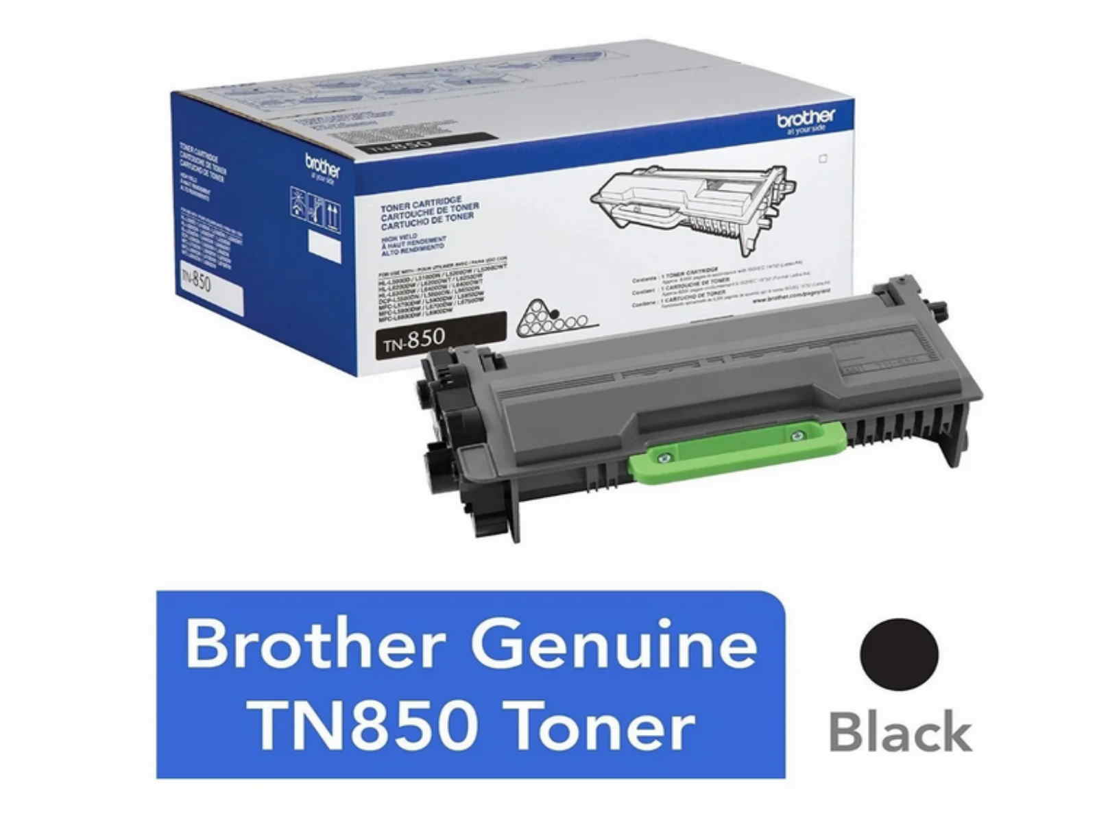 TONER BROTHER TN850 NEGRO 8000 PAG                          