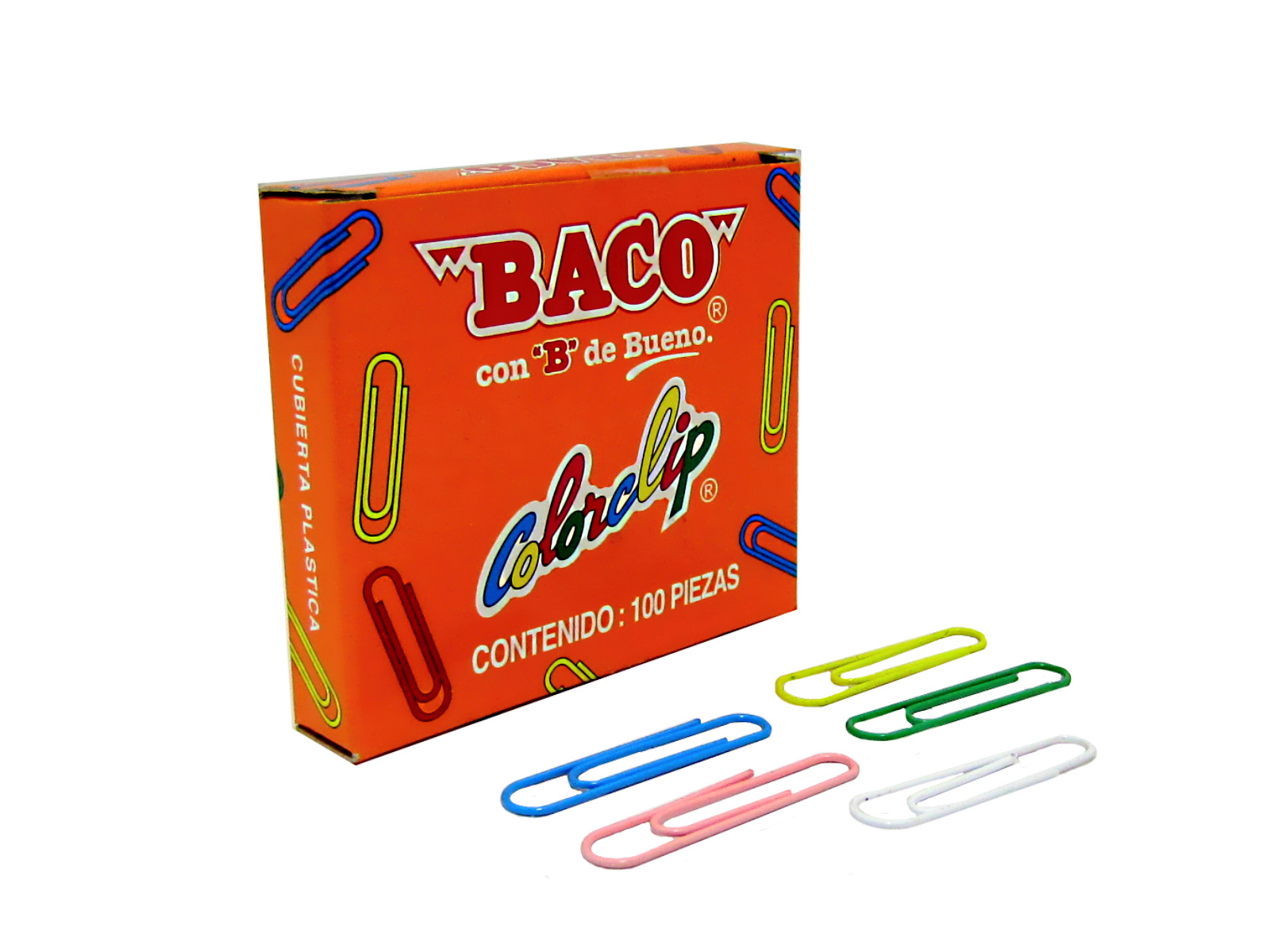 CLIP BACO COLOR NO.1 C/100                                  