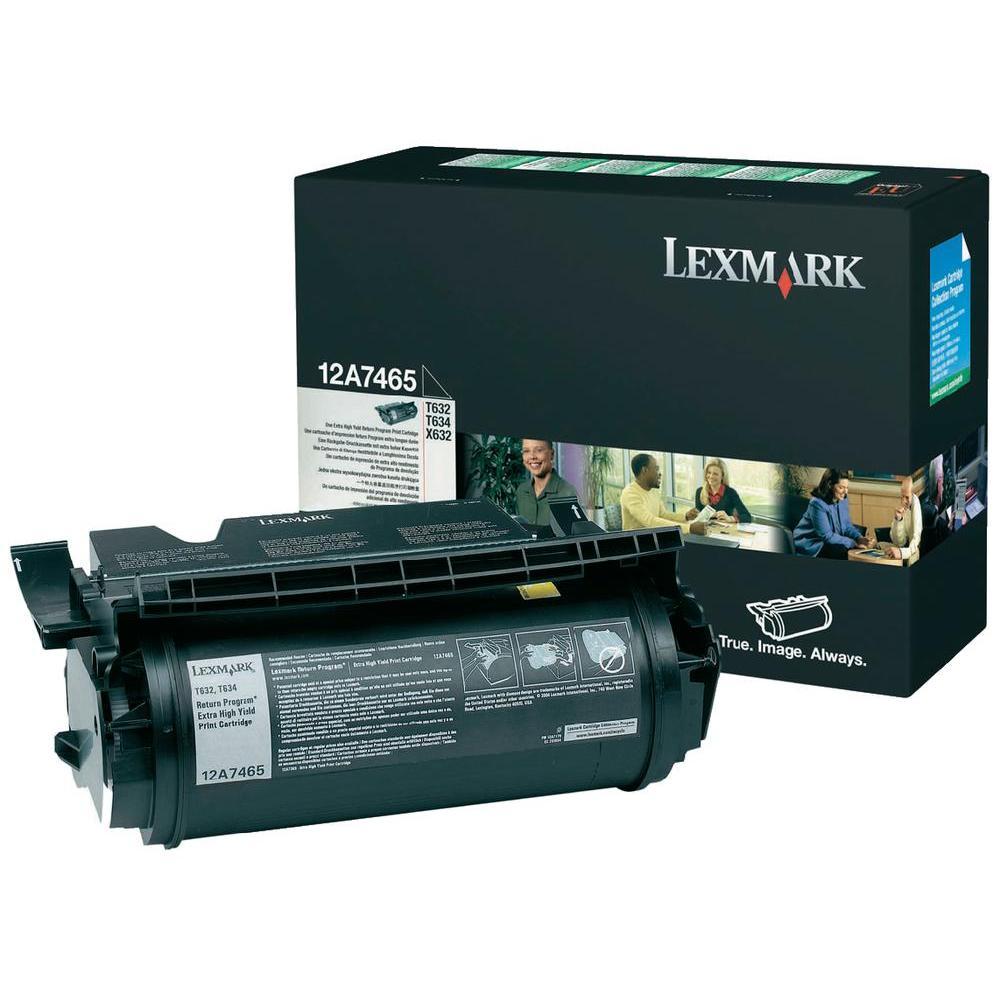 TONER P/IMPRESORA LEXMARK OPTRA T-634 12A7465               